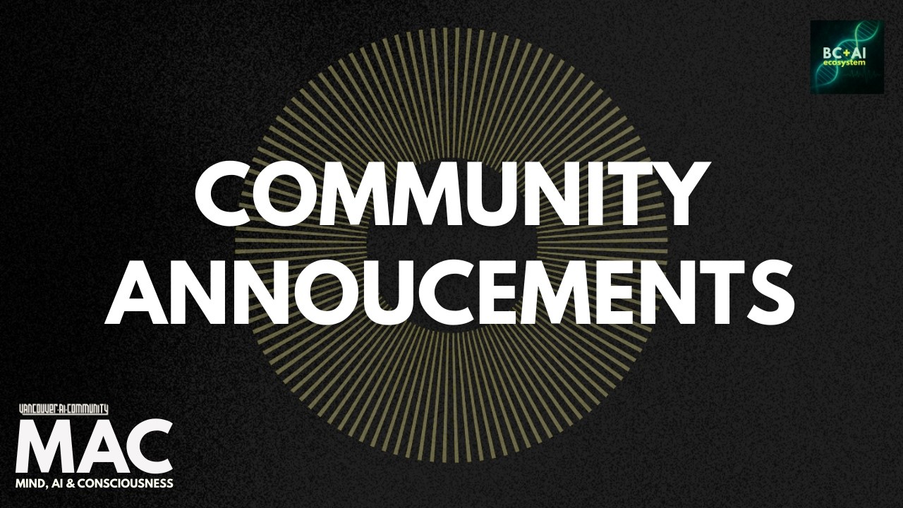 Vancouver AI Meetup Feb 2026 Community Announcements