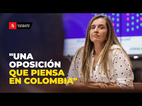 "Aquí no hay una oposición que llame a DESTRUIR EL PAÍS": Paloma Valencia | El Debate de Semana