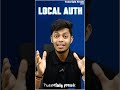 Flutter biometric authentication | Flutter local auth #shorts