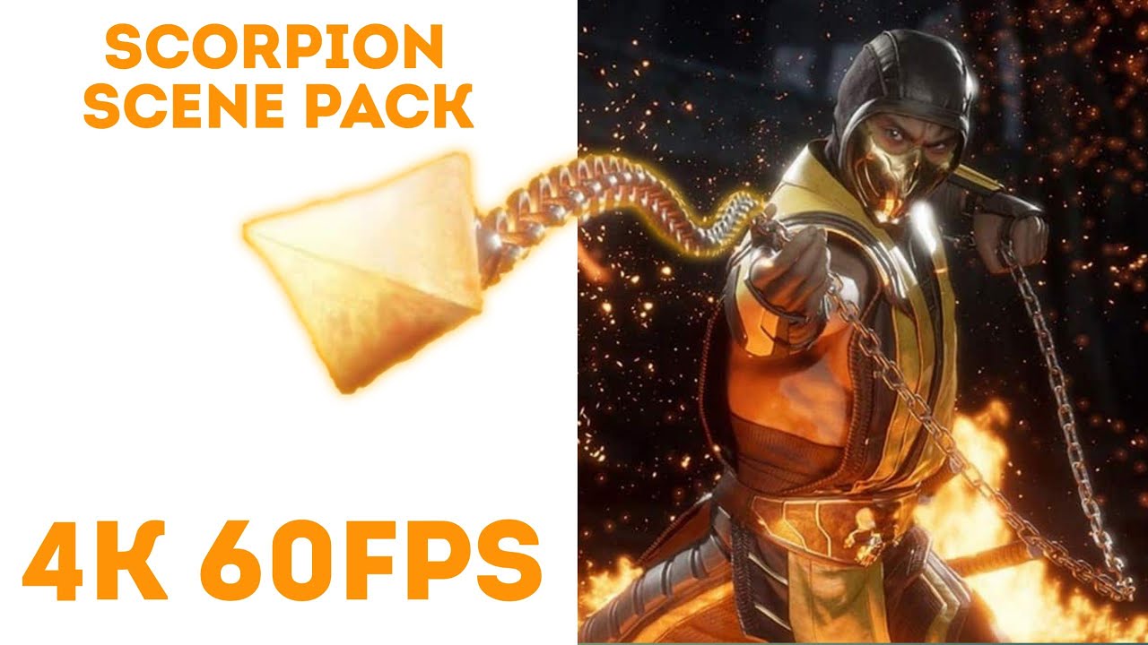 Scorpion Scene Pack 4k 60 fps