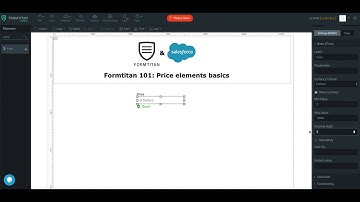 Price elements basics