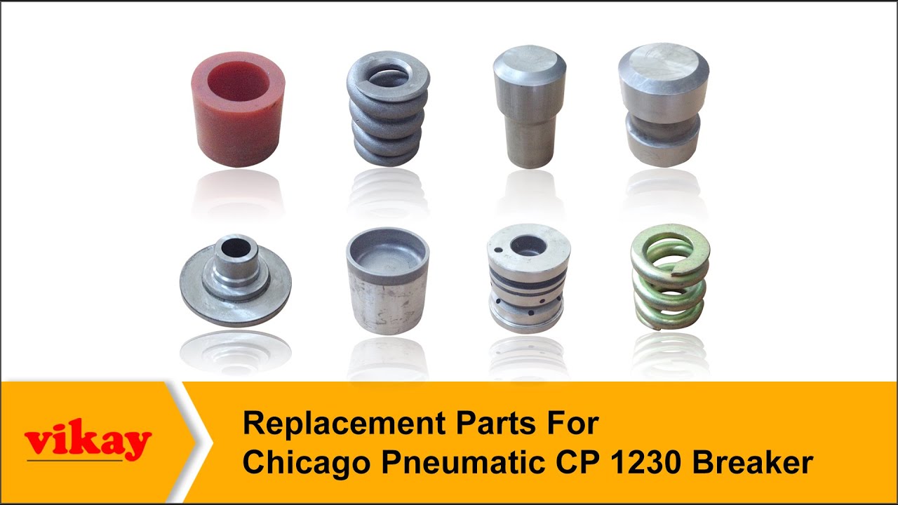 Replacement Parts For Chicago Pneumatic Paving Breaker Model Cp-1230– Vikay