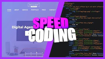 SPEED CODING WEBSITE | PSD TO HTML CSS | ВЕРСТКА САЙТА