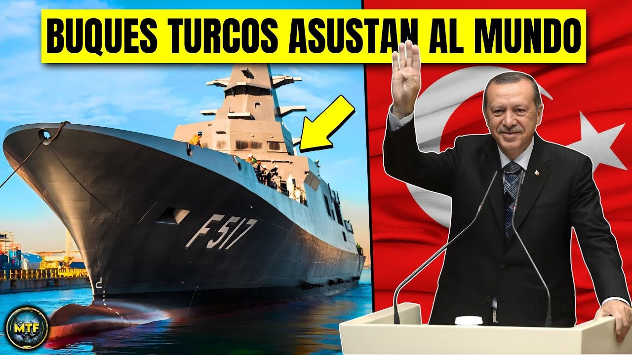 Turquía – Las 10 naves de guerra más poderosas de la Armada turca!