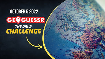 GeoGuessr Daily Challenge October 5 2022