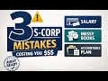 3 S-Corp Mistakes Costing You Thousands (Salary, Books, Accountable Plan) SC-1