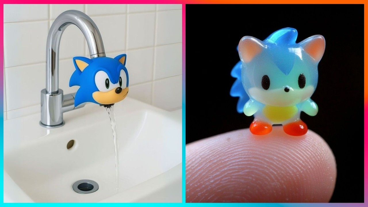 Удивительное Искусство SONIC The Hedgehog на Другом Уровне