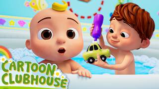 car wash bathtime cocomelon kids cartoons nursery rhymes