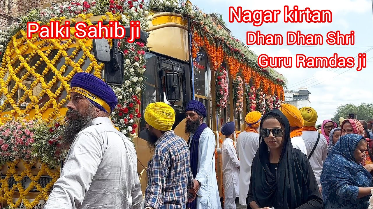 Nagar Kirtan In Amritsar | Gurpurab Dhan Dhan Sahib Shri Guru Ramdas Ji 🙏#foodydood 