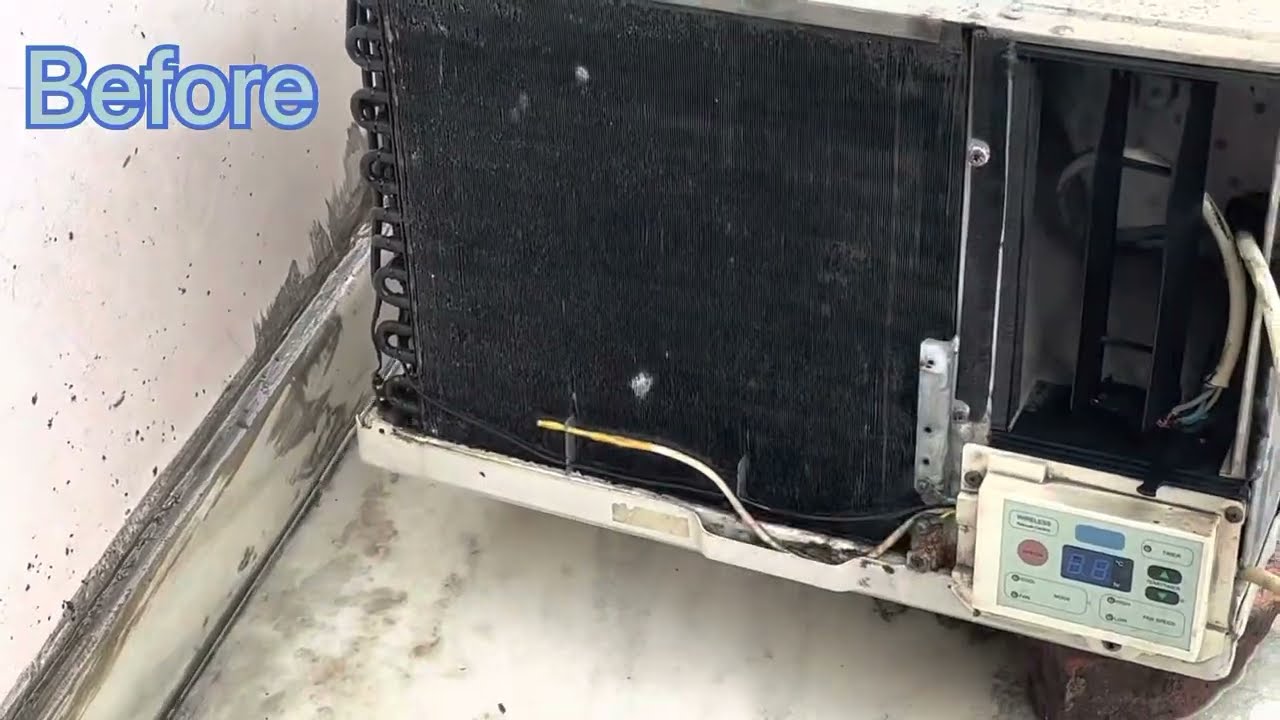 Window AC Ki service Kaise kare  at home|