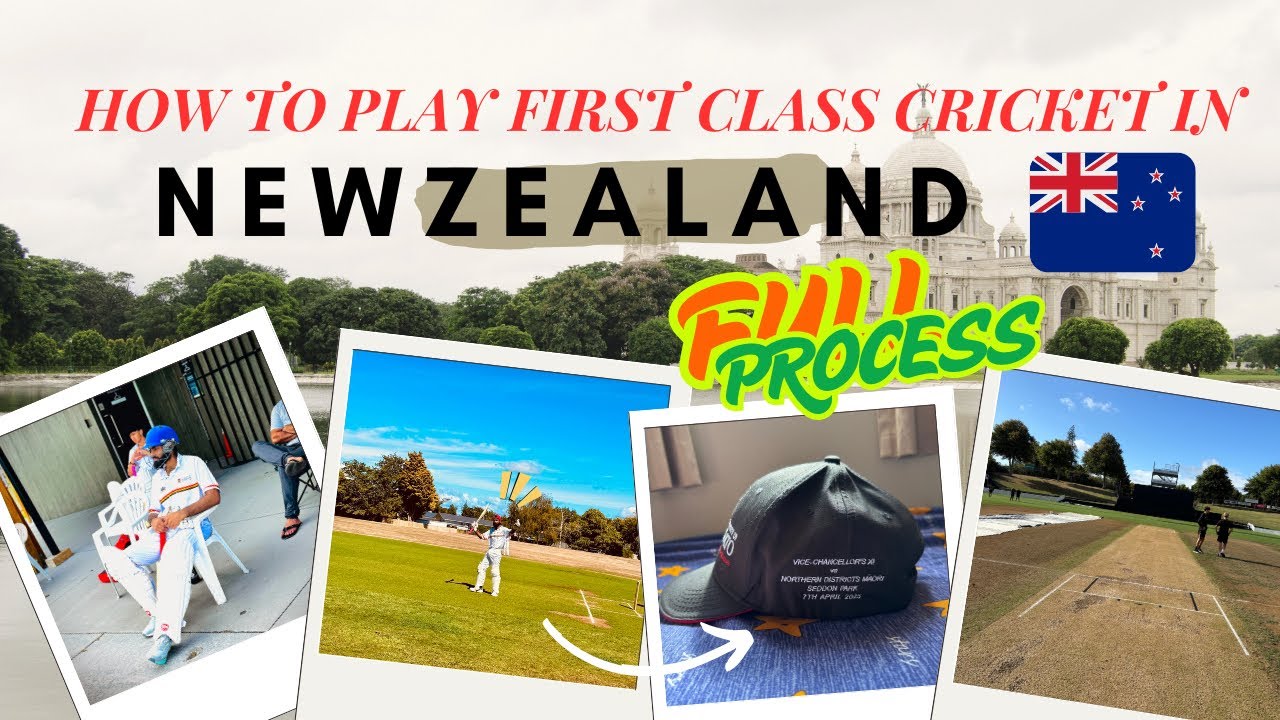 How To Play Cricket In New Zealand 🇳🇿| Full Process| What Things To Do? 🤔| To Become Blackcaps🤯