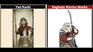 Total War Shogun 2 1Vs1 Yari Kachi Fots Vs Naginata Warrior Monks