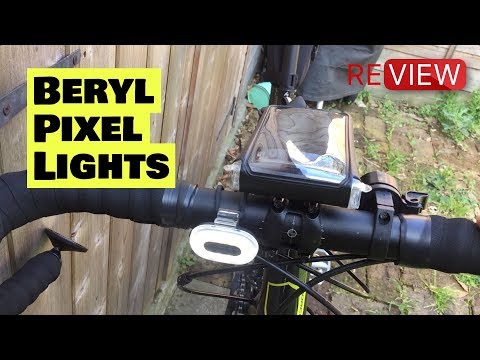 Video: Revisión de las luces de bicicleta delanteras o traseras Beryl Pixel