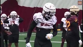 Arizona State DEs - Wrong Arm Drill