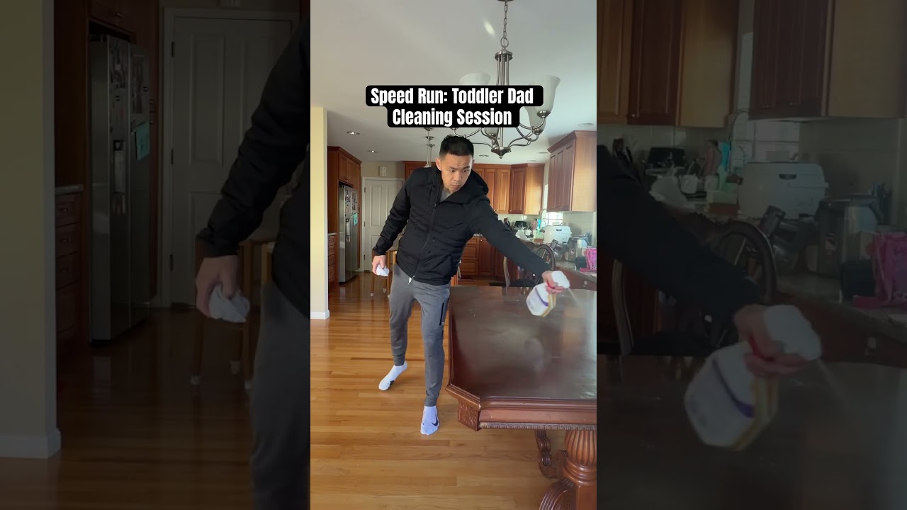 How it feels to clean up after toddlers