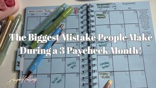 July Has 3 Paychecks ! Here's Your Budget Plan!