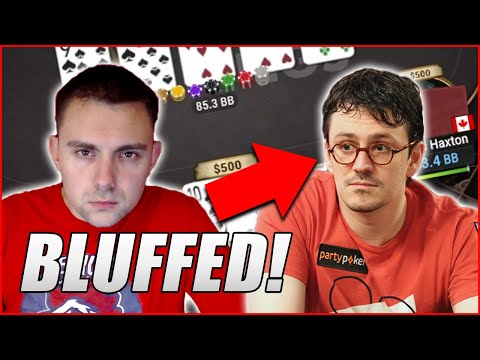 I BLUFFED ISAAC HAXTON IN A MASSIVE POT! Beriuzy Poker Stream Highlights