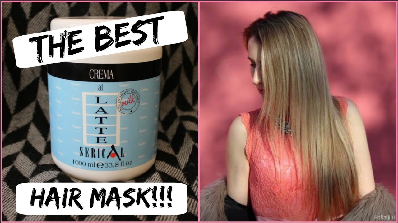 CREMA AL LATTE BY SERICAL THE BEST CHEAP HAIR MASK EVER!!! YouTube