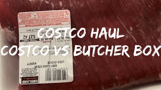 Costco haul- Costco vs butcher box