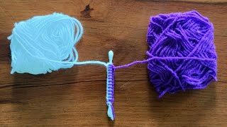 Beautiful Trick with Buds - Easy Woolen Flower Craft Idea