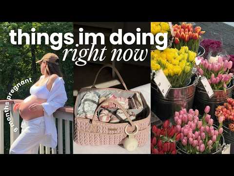 things I’m doing now to prep for postpartum 🍼 cozy routines + productive day