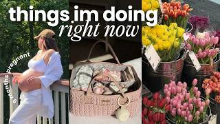 things I’m doing now to prep for postpartum 🍼 cozy routines + productive day
