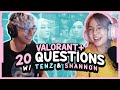 VALORANT but it's 20 Questions with C9 TenZ & Jett's Voice Actor