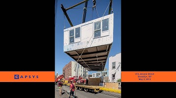 Super Fast Construction - 3 Stories in 1 Day at 315 Jerome in Brooklyn