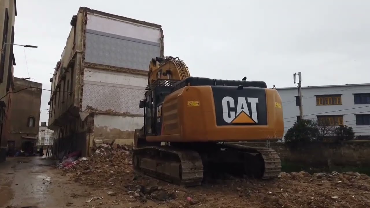 شوف الهد،م مباشرة في درب البلدية  زنقةمولاي رشيد  