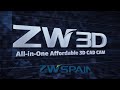 Zw3d la mejor alternativa software cadcam del mercado