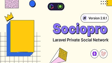 Sociopro Laravel Private Social Network
