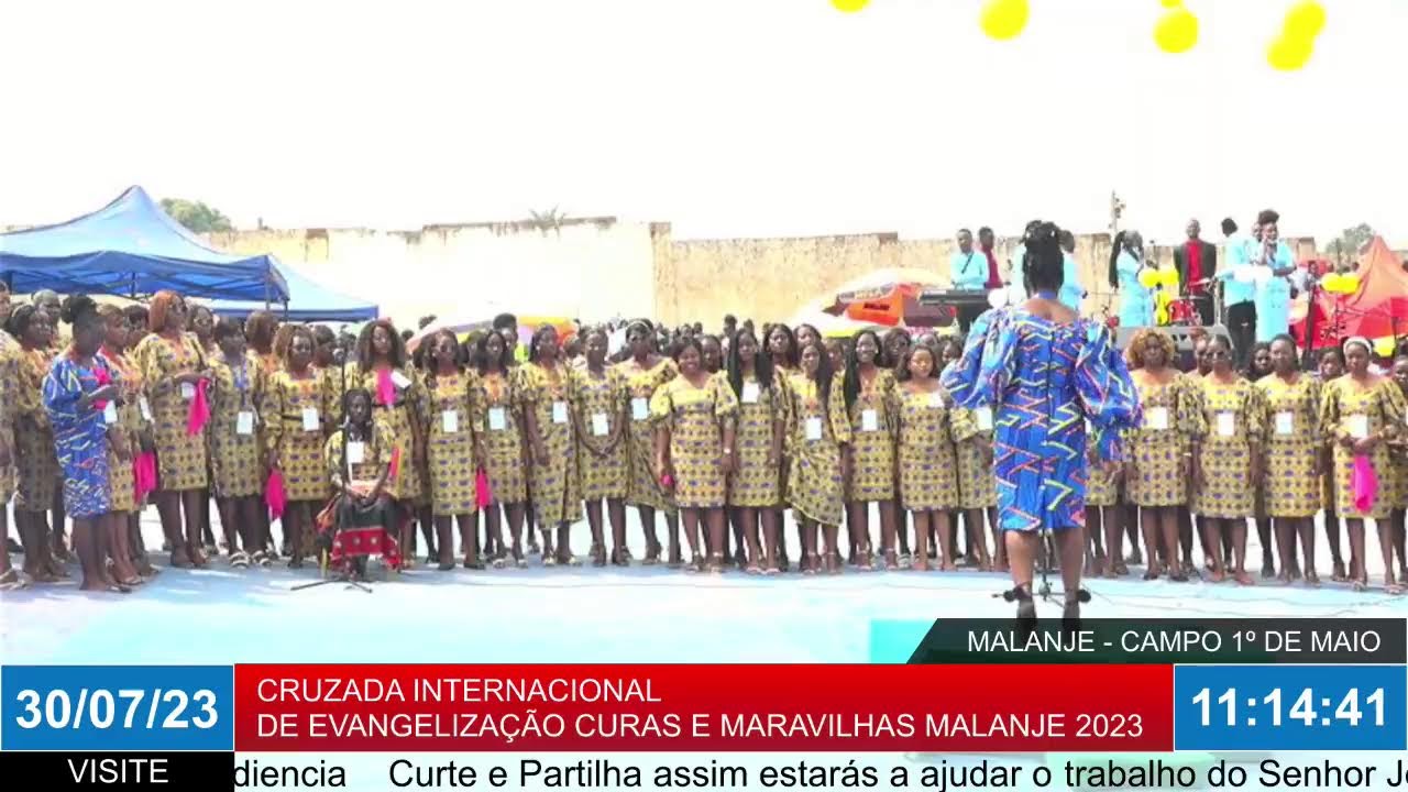 Transmissão ao vivo de BOM DEUS EM ANGOLA