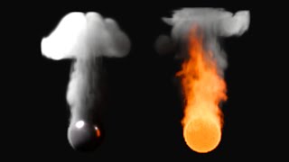 Fire And Smoke Simulation Domain Settings | Blender 3.2 Tutorial