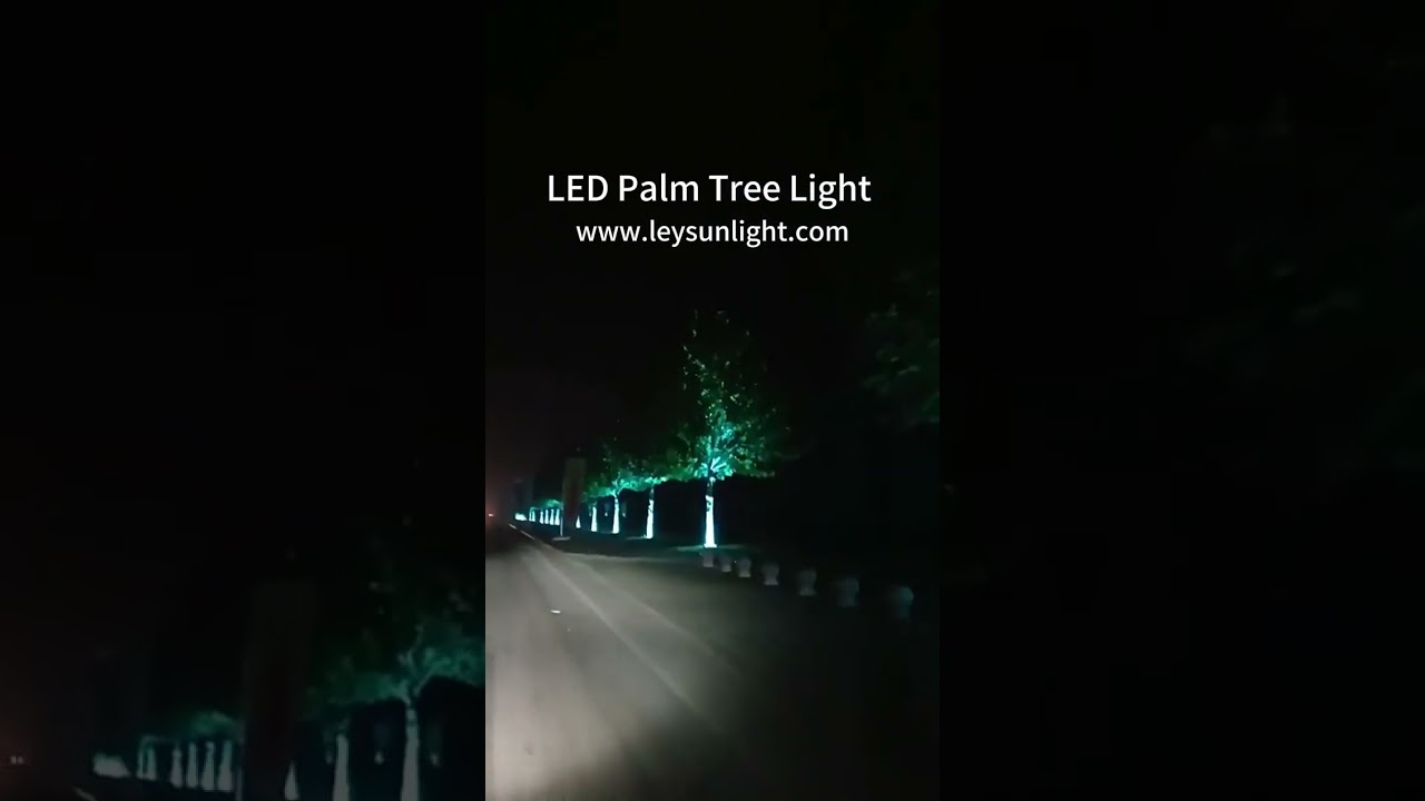 Light Up Your World with Colorful LED Palm Tree Lights!