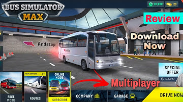 Realistic Driving Bus Simulator Max Graphic Multiplayer Mode Android iOS Full Detail Review