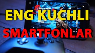 PUBGMOBILE VA BOSHQA O’YINLAR UCHUN ENG KUCHLI SMARTFONLAR TOP 6