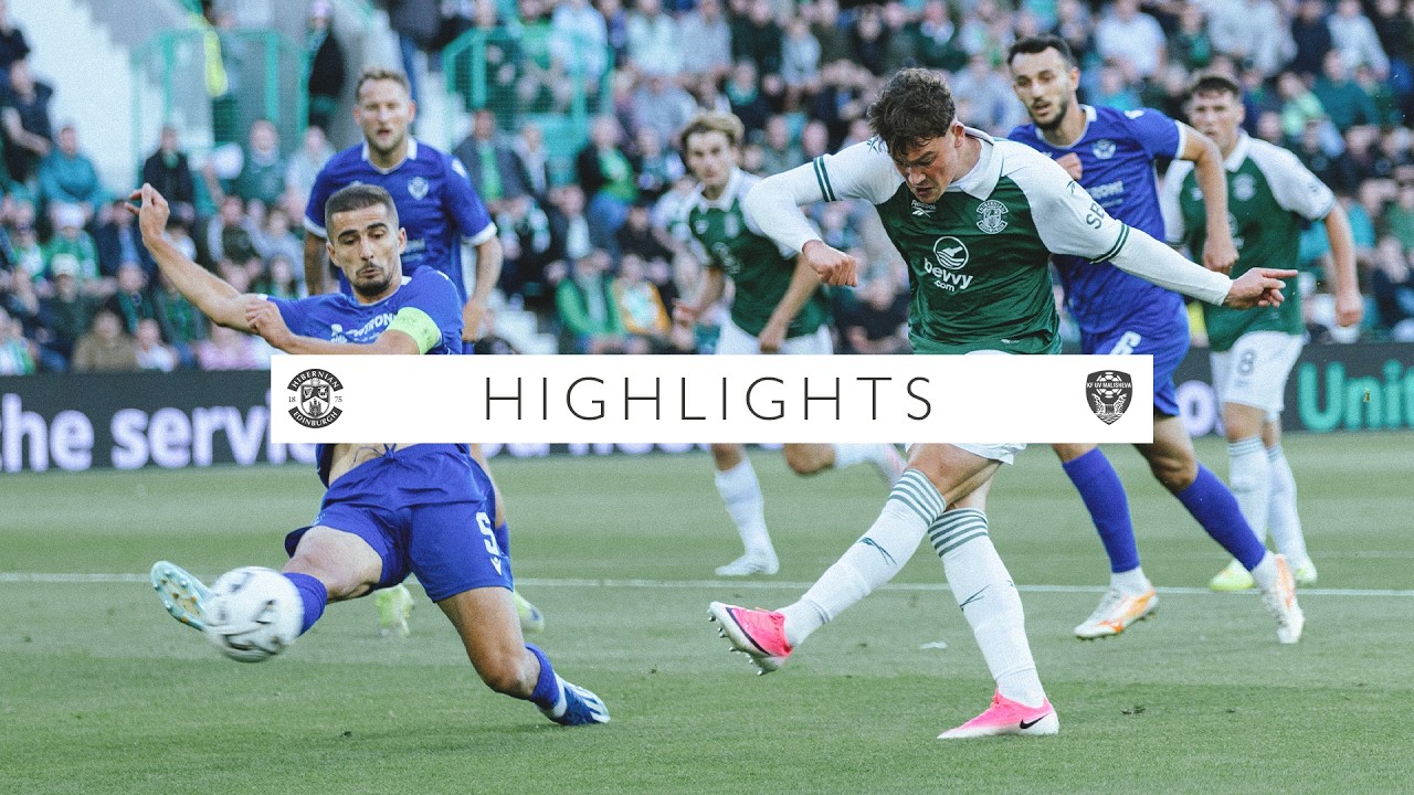 Hibernian 4–1 FC Malisheva full highlights