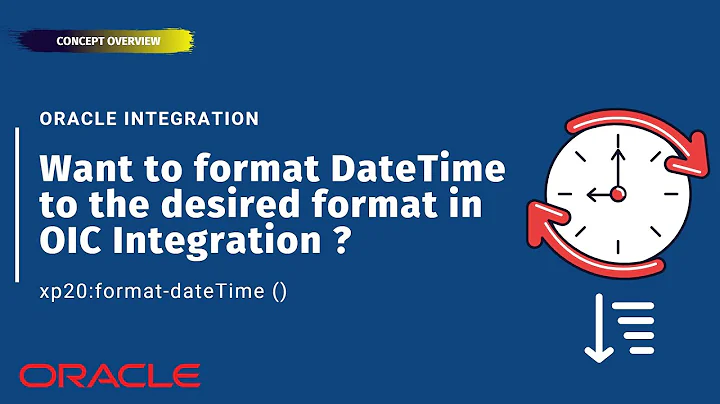 How to format DateTime to the desired format in OIC Integration ? xp20:format-dateTime()