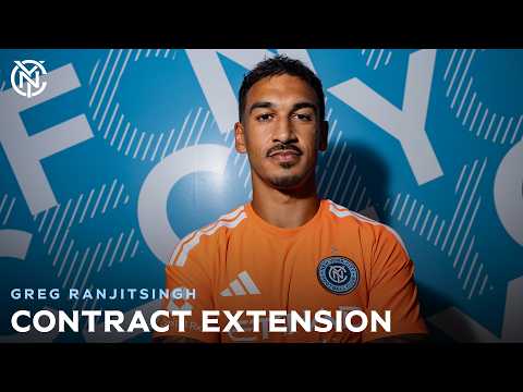 New York City FC Goalkeeper Greg Ranjitsingh Signs Contract Extension | Interview