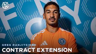 New York City FC Goalkeeper Greg Ranjitsingh Signs Contract Extension  | Interview