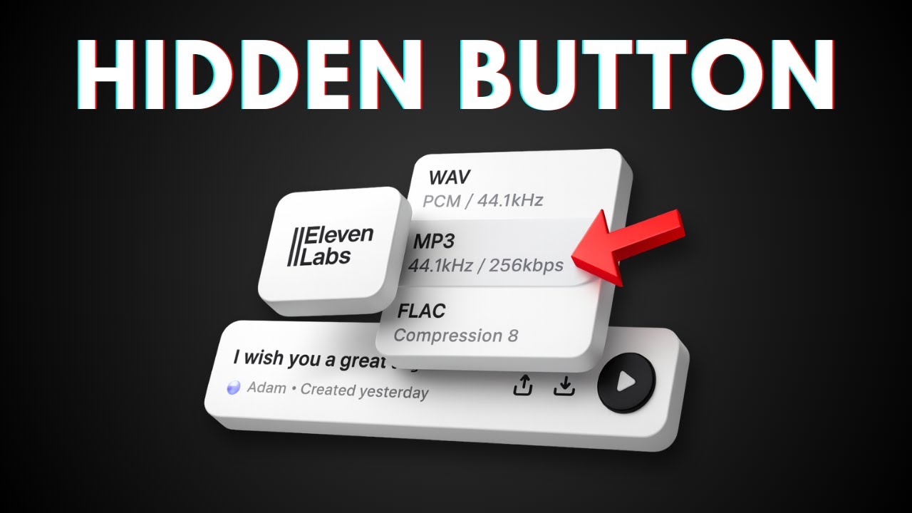 How to Actually Get The HIGHEST Quality Audio from ElevenLabs
