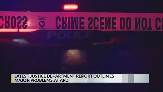 DOJ report outlines APD issues