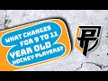 How to develop 9 to 11 year old hockey players