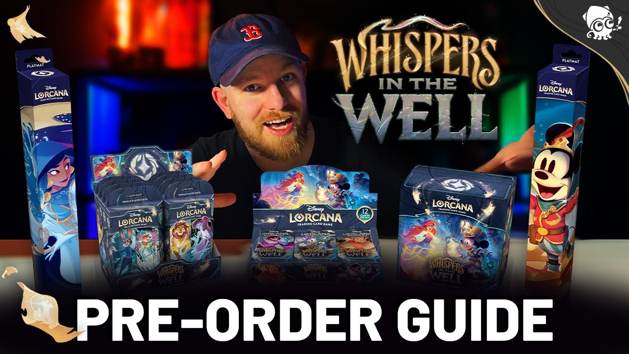 Disney Lorcana WHISPERS IN THE WELL Pre-Order Guide | Lorcana Set