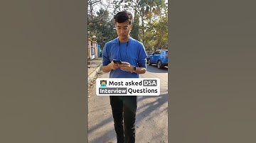 Most asked DSA Interview Question #programming #codewithbiki #shorts #chatgpt #dsa #interview