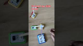 IR-based eye blink sensor activity #lab #school #science #knowledge #eyemovements