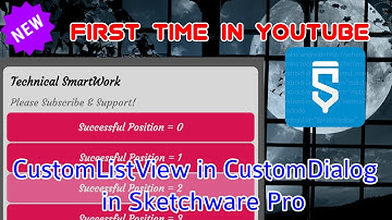 How to create CustomListView in CustomDialog in Sketchware Pro