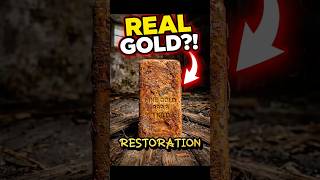 Rust Gold Bar Restoration #rust #rustremoval #fyp #shorts #ai #shortsviral #satisfying