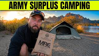 Overnight Jet Ski Camping In An Iraq War Tent