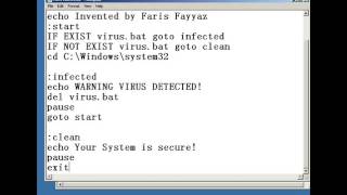 How to make your own AntiVirus with notepad screenshot 5